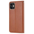 Custodia a Portafoglio per iPhone 11 - Serie Card Set - Marrone