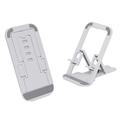 Porta telefono pieghevole in stile carta - Argento