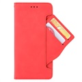 Portacarte Serie Honor X40i Custodia a Portafoglio - Rossa