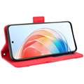 Portacarte Serie Honor X40i Custodia a Portafoglio - Rossa