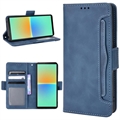 Custodia a Portafoglio Serie Cardholder per Sony Xperia 10 V - Blu