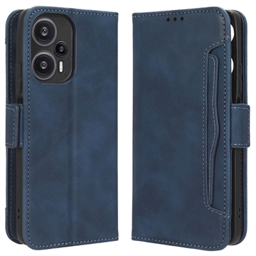 Custodia Portafoglio Serie Cardholder per Xiaomi Redmi Note 12 Turbo/Poco F5 - Blu