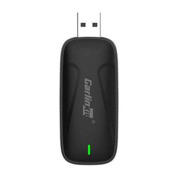 Carlinkit AIR X2 Adattatore wireless per CarPlay/Android Auto con connettore USB - Nero