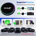 Adattatore Carlinkit HD2CP Pro Wireless CarPlay e Android Auto con ingresso HDMI - Nero