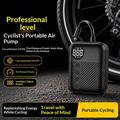 Mini pompa ad aria portatile Carsun 150 PSI - Nera