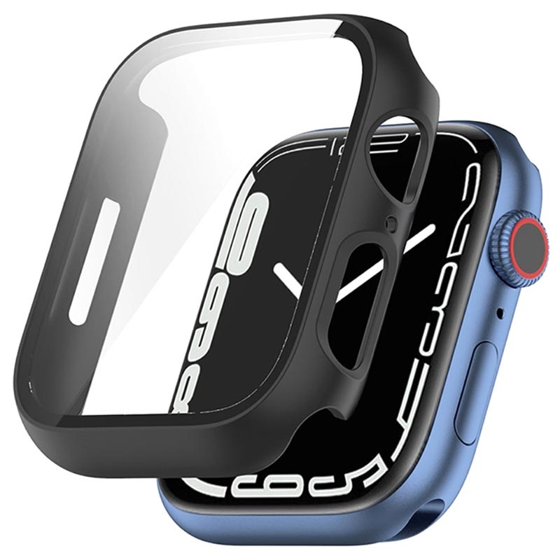 Cover con Vetro Temperato per Apple Watch Series 7 - 41mm