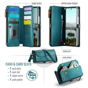 Custodia a portafoglio con blocco RFID CaseMe C36 per Samsung Galaxy Z Fold8 Ultra - Verde