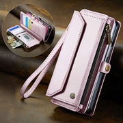 Custodia a portafoglio con blocco RFID CaseMe C36 per Samsung Galaxy Z Fold8 Ultra - Rosa