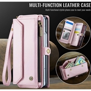 Custodia a portafoglio con blocco RFID CaseMe C36 per Samsung Galaxy Z Fold8 Ultra - Rosa