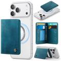 Portacarte magnetico CaseMe ME80 - Compatibile con MagSafe - Blu