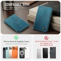 Portacarte magnetico CaseMe ME80 - Compatibile con MagSafe - Blu