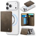 Portacarte magnetico CaseMe ME80 - Compatibile con MagSafe - Colore caffè