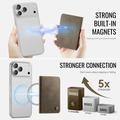 Portacarte magnetico CaseMe ME80 - Compatibile con MagSafe - Colore caffè
