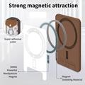 CaseNeo MC-W3 Portacarte magnetico con supporto ad anello - Marrone