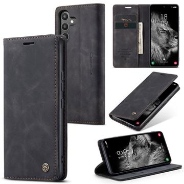 Custodia a Portafoglio Caseme 013 Serie per Samsung Galaxy A34 5G - Nera