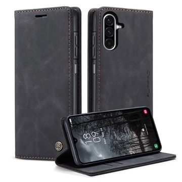 Custodia a Portafoglio Caseme 013 Serie per Samsung Galaxy A17 - Nera