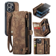 iPhone 15 Pro Caseme 2-in-1 Multifunctional Wallet Case