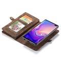 Custodia Multifunzionale Caseme 2-in-1 per Samsung Galaxy S10 - Marrone