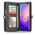 Custodia Multifunzionale Caseme 2-in-1 per Samsung Galaxy S10 - Nera