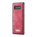 Custodia Multifunzionale Caseme 2-in-1 per Samsung Galaxy S10+ - Rosso