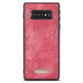 Custodia Multifunzionale Caseme 2-in-1 per Samsung Galaxy S10 - Rossa