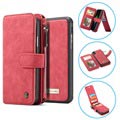 Custodia Multifunzionale Caseme 2-in-1 per iPhone XS Max - Rossa