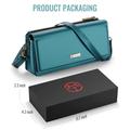 Borsa telefonica a tracolla 3 in 1 Caseme Me30 - 4"-7.5" - Verde