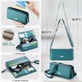 Borsa telefonica a tracolla 3 in 1 Caseme Me30 - 4"-7.5" - Verde