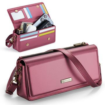 Borsa telefonica a tracolla 3 in 1 Caseme Me30 - 4"-7.5" - Rosso