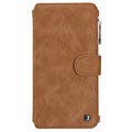 Custodia a Portafoglio Multifunzionale Caseme per iPhone 6/6S - Marrone