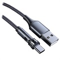 Mcdodo Night Elves 90-degree USB-C Cable - 1.8m - Titanium Black
