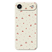 Custodia in TPU con motivo ciliegia per iPhone 17 Air - Beige