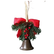 Decorazione da appendere per l'albero di Natale a forma di campanella - 22x6.5cm
