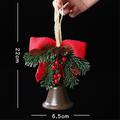 Decorazione da appendere per l\'albero di Natale a forma di campanella - 22x6.5cm