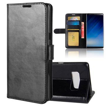 Custodia a Portafoglio Classica per Samsung Galaxy Note8 - Nero