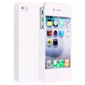 Custodia Rigida Rivestita Code per iPhone 4 / 4S - Bianca