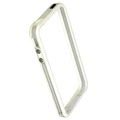 Code Bumper Flessibile in TPU  per iPhone 4 / 4S - Bianco