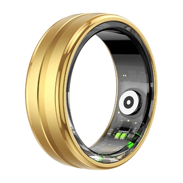 Anello intelligente Colmi R06 con Bluetooth 5.0 - Lingue danese, svedese, inglese - 18.1mm - Color Oro