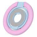 Portacellulare magnetico a blocchi di colore - Compatibile con MagSafe - Rosa