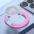 Portacellulare magnetico a blocchi di colore - Compatibile con MagSafe - Rosa