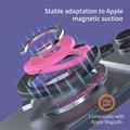 Portacellulare magnetico a blocchi di colore - Compatibile con MagSafe - Viola