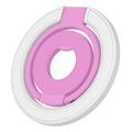 Portacellulare magnetico a blocchi di colore - Compatibile con MagSafe - Bianco