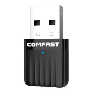 Adattatore WiFi Comfast CF-811ACV3 a doppia banda - 650Mbps - Nero