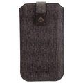 Custodia Commander Milano per Smartphone - XXL 5.2 - Grigio Casual