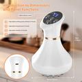 Massaggiatore senza fili 4 in 1 Bio-Pulse per terapia termica e luminosa - Bianco