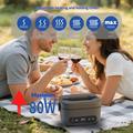 Contenitore termico elettrico senza fili da 80W - Nero