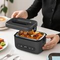 Contenitore termico elettrico senza fili da 80W - Nero