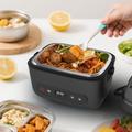 Contenitore termico elettrico senza fili da 80W - Nero