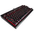 Tastiera meccanica da gioco Corsair Gaming K63 - Luce rossa - Nero