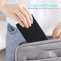 Coteci 64017 Tastiera Bluetooth pieghevole per Android, iOS, Windows - QWERTY - Nera